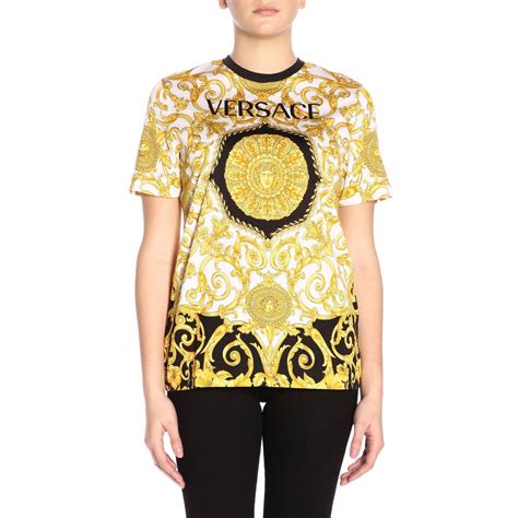 versace city t shirt|Versace t shirt women's.